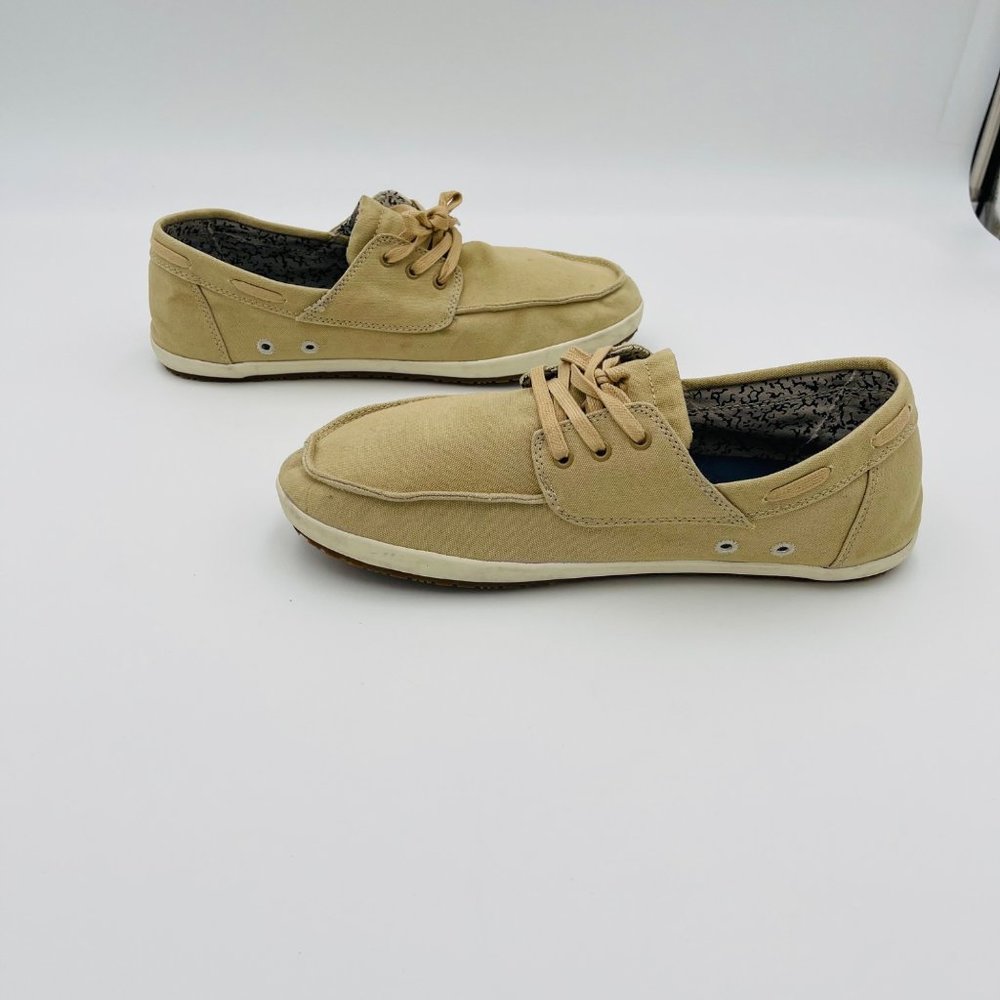 SANUK MEN'S CASA BARCO KHAKI Size 12